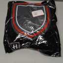 Harrison Howard Horse Tendon Boots Open Front/Fetlock Boot for Horse Protective Boots for Jumping, Trail Riding Set of 4 (Cob (Medium), Black)