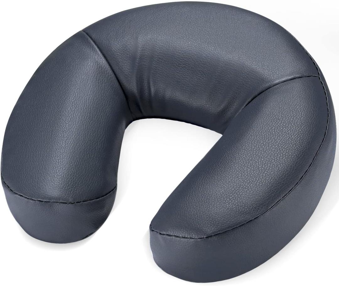Noverlife Massage Face Cradle Cushion, Professional U Shaped Headrest Face Down Prone Position Cushion Pillow for Massage Tables, Standard Massage Face Neck Head Rest Pad for Beauty Spa Sleeping Nap