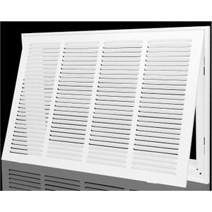 Return Air Filter Grille 24x14,Air Return Vent Cover for 24"W x 14"H Duct Opening,Steel HVAC Vent Covers for Wall and Ceiling,Holds 1" Thick AC Filter