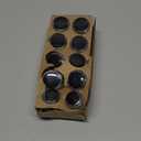 20PCS Push Button for Arcade Video Game Consele(10 White + 10 Black), 24mm × 16, 20mm × 4, Arcade DIY Parts