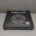 Music Boxing Machine, Interactive Punching Trainer with Boxing Gloves, Large Size Wall Mounted Electronic Boxing Target for Kids, 9 Modes & 9 Speeds (Black)