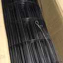 Tongmo 2 ft x 100 ft Black PVC Coated Welded Wire Fence, 16GA Garden Chicken Wire Fence Roll, Mesh Size 2" x 4" Hardware Cloth, Ideal for Yard Protection and Poultry Netting