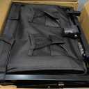 34'' Extra Long Folding Portable Wagon Cart, 120L 360LBS Black
