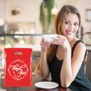 2Pack  [Limited-Time Deal] 80 Pack (50+30) Pink Thank You Gift Bags - 9x12 Inch 1.57 Mil Thick with Handles, Reusable Retail Packaging for Boutique, Store & Wholesale