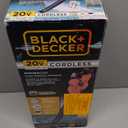 BLACK+DECKER 20V MAX* Cordless Sweeper with Power Boost, Leaf Blower with Battery and Charger (LSW321)