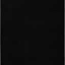 Garland Rug Medallion 12' x 15' Black Non Slip Polypropylene Area Rug- Ideal for Living Rooms & Hallways, Stylish & Durable for High-Traffic Areas