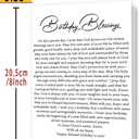 3 x Christian Birthday Cards for Women Men, DaySpring Religious Birthday Blessings Card