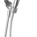 Delta Faucet ProClean Chrome Shower Head with Handheld, Showerhead with High Pressure Spray, Handheld Shower Head, 6 Spray Settings, Chrome 75740