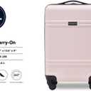 Travelers Club Skyline 22" Carry-On Spinner Luggage, Filmy