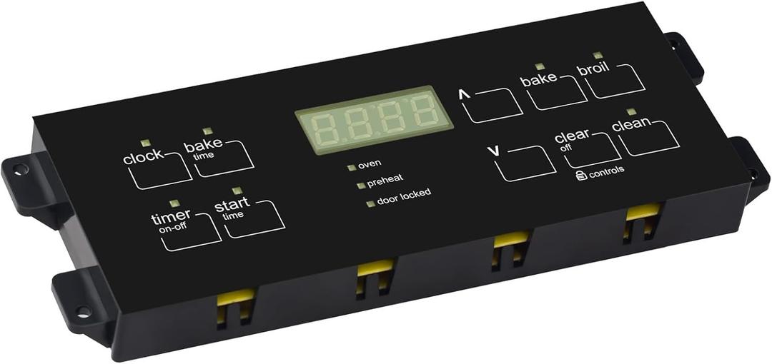 5304509493 Oven Control Board for Frigidaire Electrolux Kenmore Oven 316557115 Clock/Timer Oven Control Board (Include The Covering Panel)