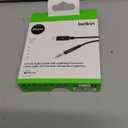 Belkin AV10172bt03-BLK 3.5mm Audio Cable With Lightning Connector, Black, Smartphone