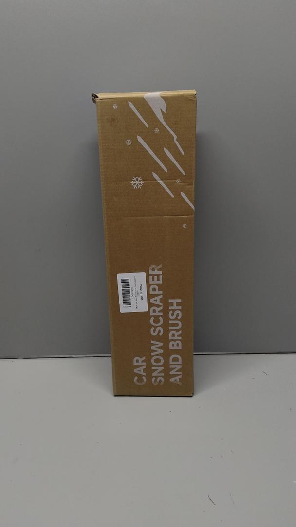 DMJN [2026 Upgraded 27'' Snow Brush and Ice Scrapers for Car Windshield [OneWipe Clean] Detachable Snow Brush for Car with Ergonomic Foam Grip for Cars, Trucks, SUVs