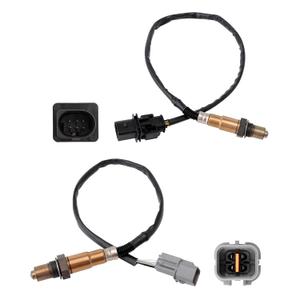 Oxygen O2 Sensor Upstream Downstream 2Pcs Compatible with 2012-2014 Hyundai Accent Veloster KIA Rio 2012-2015 KIA Soul L4 1.6L Replace# 234-5055, 234-4568