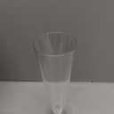 6 Pcs Trumpet Vases for Centerpieces 9'' Tall Vase Wedding Party Favors Clear Tall V Shape Plastic Vases Floral Planter Container for Home Party Centerpiece Supplies Decor