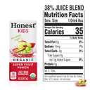 Honest Kids Super Fruit Punch, Organic Juice Drink, 6 Fl oz Juice Boxes, 6 Fl Oz (Pack of 40) (EXP 04/06/26)
