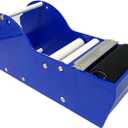 QILIMA Desktop Blue Tape Dispenser,Water Activated Tape Dispenser,12.6in Gum Tape Dispenser Sealing Office Supplies