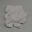 Amazon Basics 2 Piece Quick-Dry Oversize Bath Towel, 100% Cotton, White, 54" x 30"