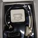 Bluetooth Headset with Microphone, Wireless Headset V5.2 with AI Noise Canceling Mic&USB Dongle, Wireless Headphones with Charging Base and Mute Function for Computer/ Phone/ Office/ Skype