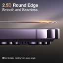 SMARTDEVIL 2 Pack Privacy Screen Protector for iPhone 16, [Anti-Spy] [Military-Grade Shatterproof] [9H Hardness] Tempered Glass, [Easy Installation] Bubble-Free & Case-Friendly, Dust-Free Box