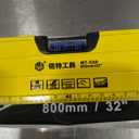 BJDSI Level 32 inch,Powerful Magnetic,Aluminum Alloy,3 Bubble Level,Metric Scales