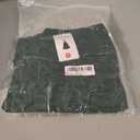 ZESICA Women's Long Sleeve Tops Mock Neck Ruched Tight Shirts 2026 Spring Trendy Outfits (Green, S)