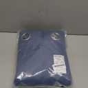 NICETOWN Stone Blue Blackout Curtains for Living Room 84 inches Long - Thermal Insulated Grommet Room Darkening Window Treatments Sound Reducing Drapes for Bedroom, 2 Panels, W52 x L84