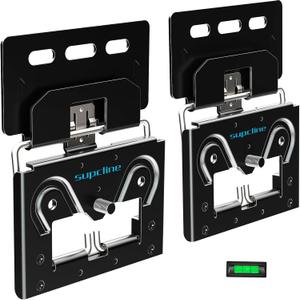 Ultra Slim TV Wall Mount Compatible with 14"-80" Flat & Frame TVs, 0.3" Micro-Gap Low Profile TV Mount, Minimalist Look, Blends Any Interior, Hold up to 100Lbs