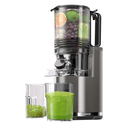 J8 Cold Press Juicer, 6.5" Extra Wide Feed Chute Juicer Machines, 350W Slow Juicer Machines with High Juice Yield for Whole Vegetables & Fruits, BPA Free (Titanium Gray)
