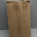 Colingmill 2tier Plush Toy Stuffed Animal Storage Organizer with Zippered Large Stuffed Toy Holder PVC Waterproof Dustproof Cover 47. 2 Inch Stuff Animal Organizer Holder for Nursery (White)