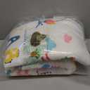 TINYHARBO Premium Foam Baby Play Mat 50" x 50"  Removable & Machine Washable Cover, Extra Thick Padding Playpen Mat, Non-Slip Crawling Mat, Easy to Clean for Infants, Toddlers & Babies (Alphabet Zoo)