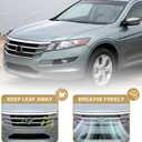 PartsFlow Front Bumper Grille Upper Mesh Grill Chrome For 2010 2011 Honda Accord Crosstour