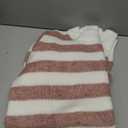 Dokotoo Sweaters for Women 2025 Crewneck Striped Cute Color Block Fall Winter Knitted Pullover Tops (Large)