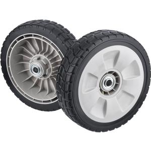 4 Pcs 8-inch Lawn Mower Rear Wheel for Honda 42710-VE2-M01ZE 42710-VE2-M02ZE HRR216K6 (without gear)