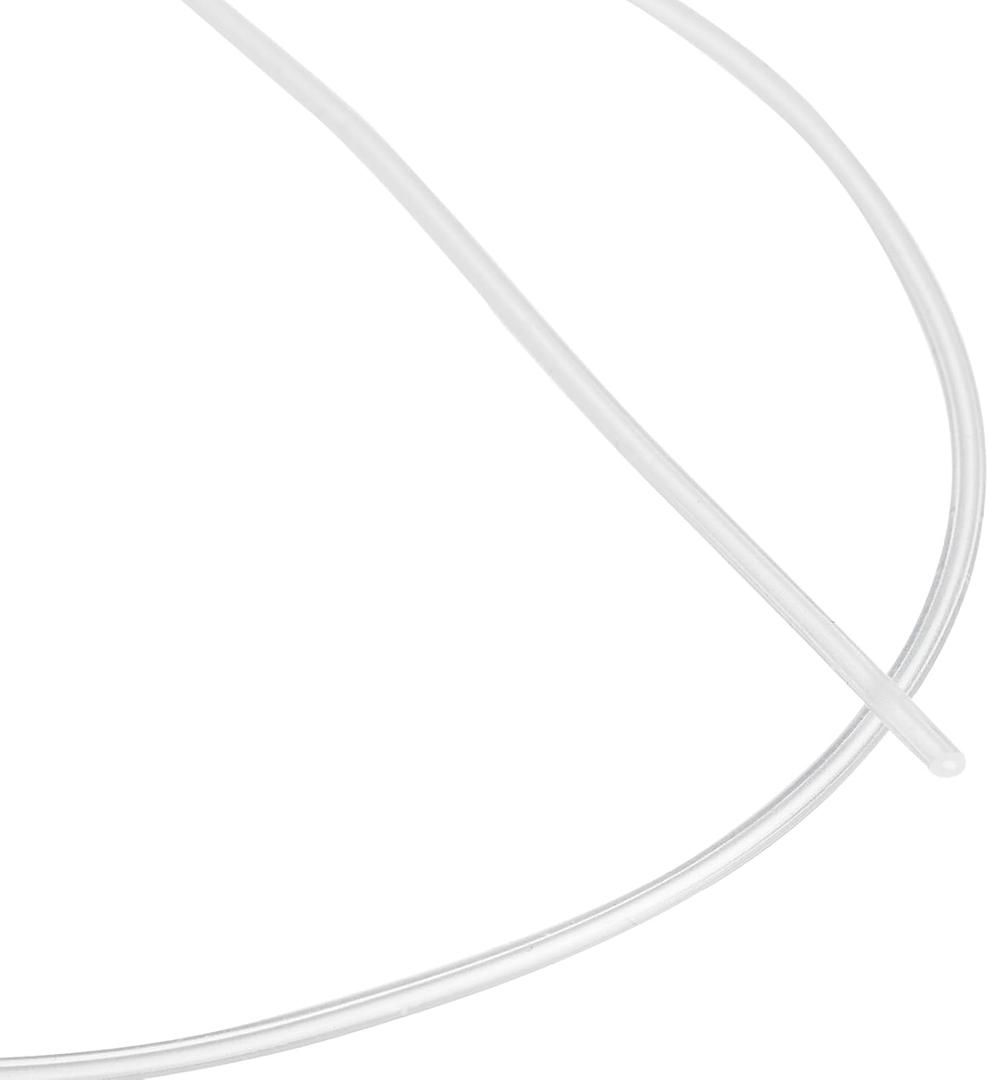 DMiotech Silicone Tubing Clear Plastic Tube, 0.5mm ID x 1.5mm Silicone Tube Flexible Hose