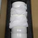 S&Q'S CERAMICS Ceramic Small Bowls for Kitchen, Set of 6, 9 ounces Small Ceramic Bowls for Condiments, Dipping, Side Dishes (Glazed Matte Off-White) (4.25 inch)