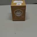 Clear Ice Cube Maker, 2.5 Inch Stainless Steel Crystal Large Clear Ice Ball Maker, Silicone Ice Cube Mold for Cocktails, Drinks & Bourbon, Whiskey Gifts for Men (1 Pack) (White)