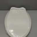 Toilet Seats Elongated, Quiet-Close Lid, Safe PP Material Seat, Easy Installation & Release with Hardware