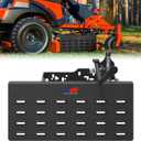 ELITEWILL Mower Chute Blocker for Zero Turn Mowers, Quick Flip Grass Flap with Handle Lever Fit for Ferris, Exmark, Gravely, Hustler, Toro, Kubota ZTR Lawn Mowers Replace OE ACS6000ULS
