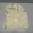 Womens Swimsuit Cover Up Sleeveless Knit 2026 Summer Outfits Swimwear Bathing Suit Coverup Crochet Beach Dress. Size Small