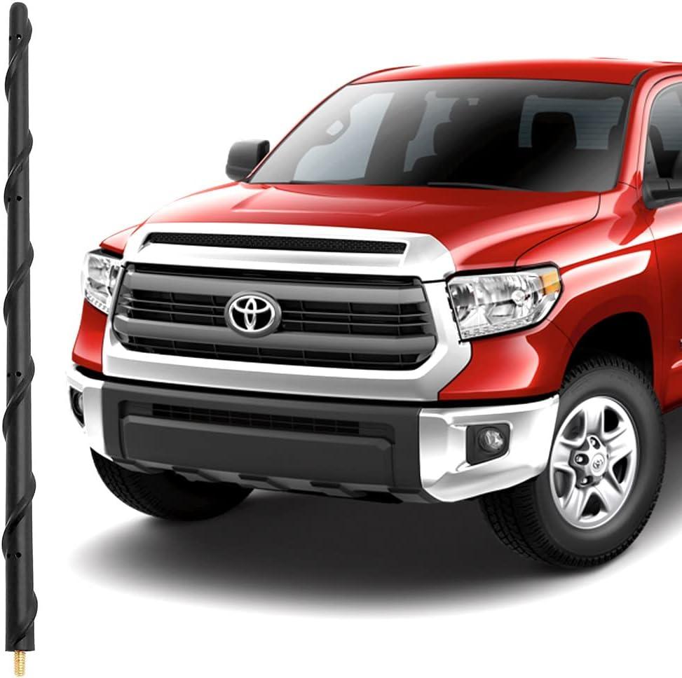 BASIKER 16 Inch Antenna for Toyota Tundra Tacoma FJ Cruiser 1995-2026, Antenna Replacement Car Truck Toyota Tundra Tacoma Accessories Upgrade AM FM Radio Reception