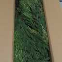 Somikis 9FT Christmas Garland Real Touch Norfolk Pine & Cedar Garland, Artificial Realistic Greenery Garland for Mantle Table Stair Railing Indoor Outdoor Christmas Decorations