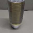 Goodluck 100PCS 9oz Gold Plastic Cups for Party, Disposable Gold Rim Cups, Plastic Cocktail Glasses for Wedding Thanksgiving, Christmas, and Parties