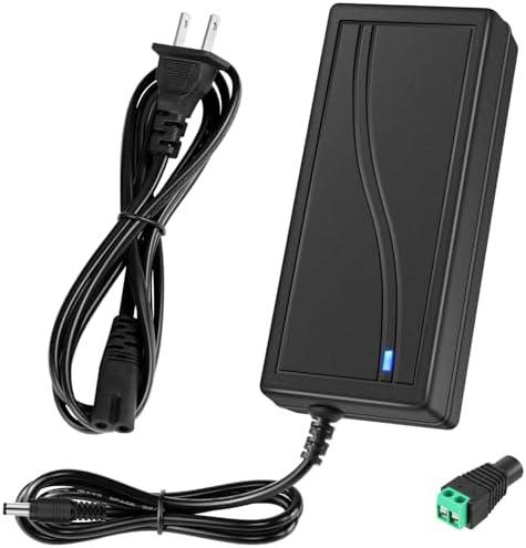 inShareplus DC 24V Power Supply, AC 100-240V to DC 24 Volt 5Amp 60W Low Voltage Transformer, LED Driver with 5.5mm x 2.1mm DC Plug, Adapter for 24V LED Strip Light Display, CCTV Camera