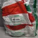 Syhood 2 Pieces Christmas Elf Hats Long Striped Santa Faux Fur Candy Hat for Adults Xmas Holiday Party Costume Accessories (Red Green White, Red White)