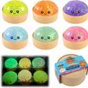 Glow in The Dark Dumpling Squishy,Dumling Mystery Box（Random Color-1Pc）