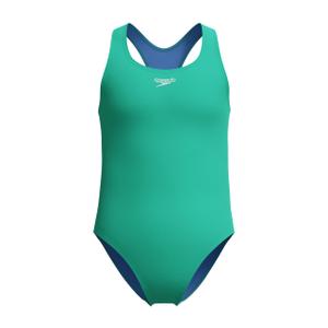 Speedo Girl's Swimsuit One Piece Closed Racerback, 6