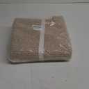 80L Large Woven Laundry Basket Hamper, 100% Natural Cotton Rope, Handwoven & Durable, Storage for Blankets, Toys, Clothes, Decorative Nursery Hamper for Living Room, Baby Room, Bedroom (Brown)