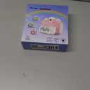 Instant Printing Camera for Kids with Color Pens- Kids Selfie Camera. Image and Video Recorder, 12MP Photo Shooting, 180-Degree Rotating Feature. Gift for Ages 5, 6, 7, 8, 9, 10 (Blue)