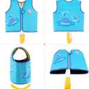 Pottwal Swim Vest for 1-2 Years (24-33 LBS) - Blue Blowing Whale