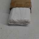 Phantoscope 18x18 Pillow Insert - Throw Pillow Insert with 100% Cotton Cover - 18 Inch Square Form Microfiber Pillow Sham Stuffer - Couch Cushion Pillow, 1 Count (Pack of 1) (White)